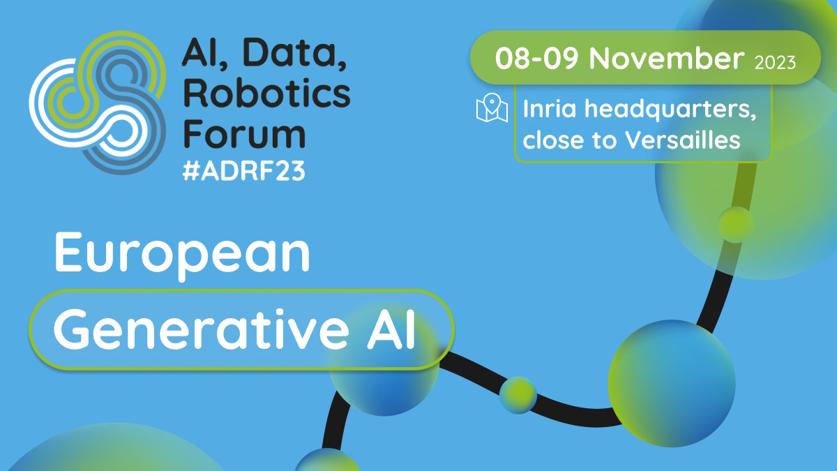 Announcing the European AI, Data, Robotics Forum 08-09.11.2023